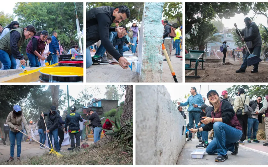 Participación ciudadana impulsa el rescate de espacios públicos en Oaxaca de Juárez