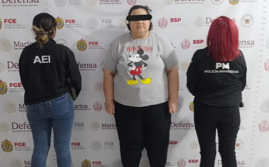 Detienen a mujer por corrupción de menores y violación agravada cometido en Loma Bonita