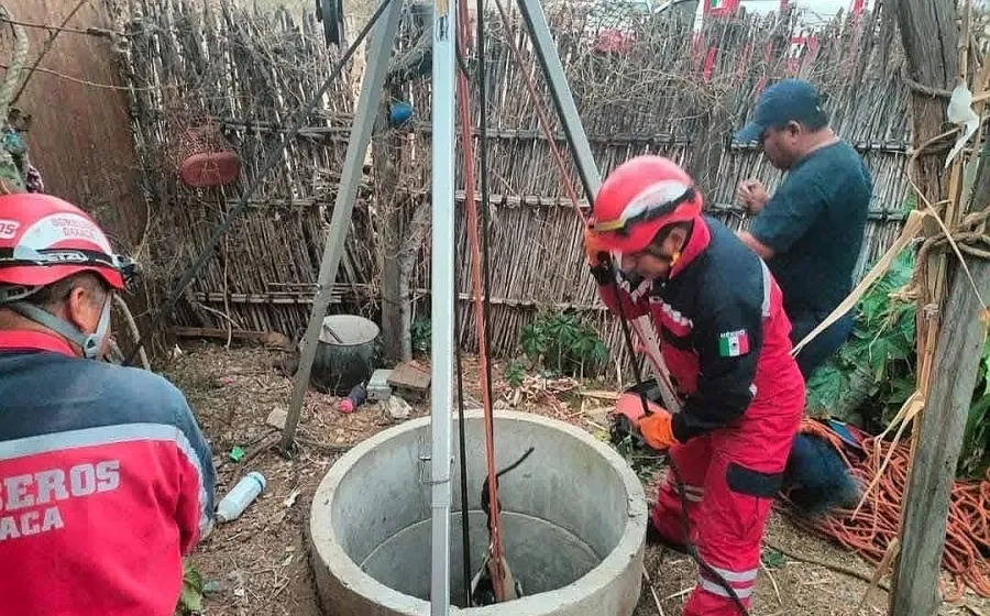 Muere mujer al caer a un pozo