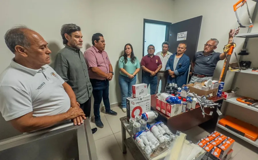 Entregan insumos de mantenimiento en el Hospital "Macedonio Benítez!