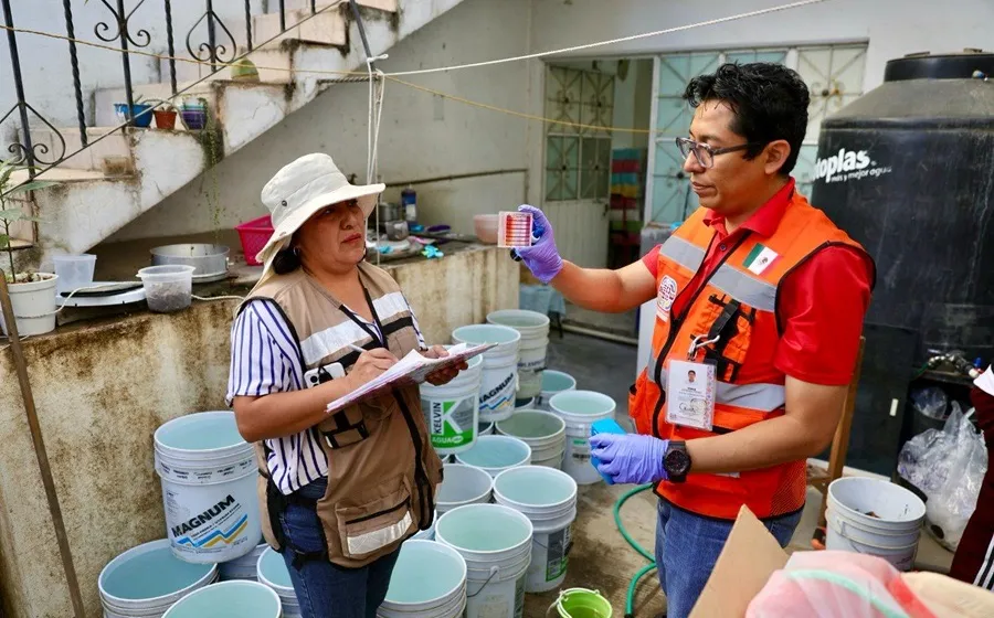 Realiza Soapa verificaciones y tomas de muestras por coloración de agua potable
