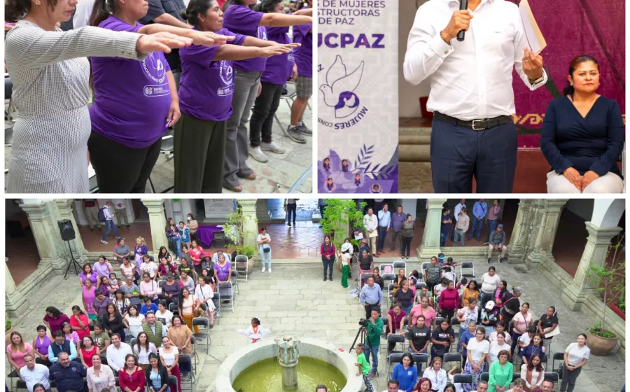 Integran Redes de Mujeres Constructoras de Paz en Oaxaca de Juárez