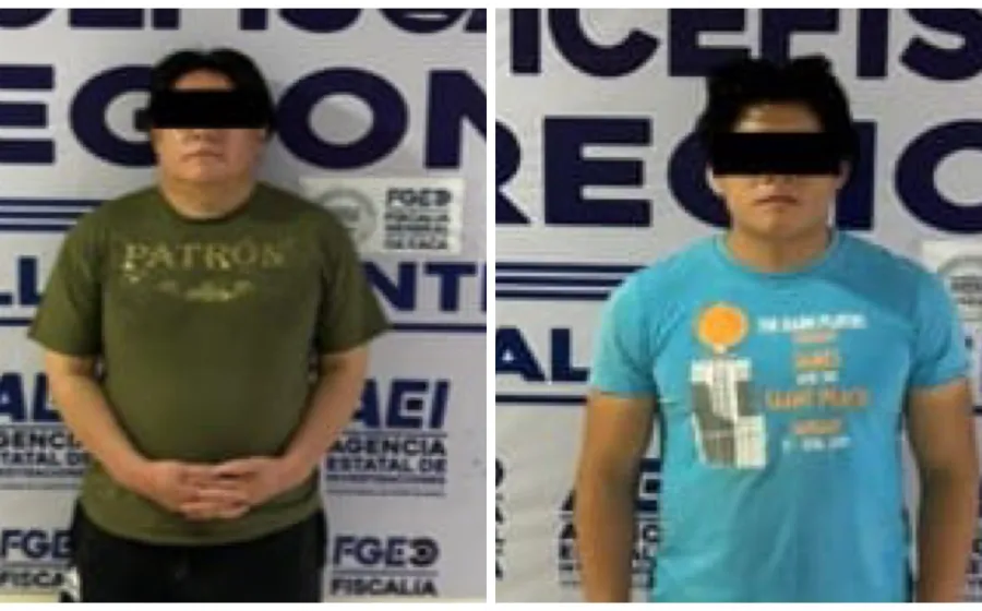 Catean inmueble en Xoxocotlán: detiene a dos y aseguran drogas