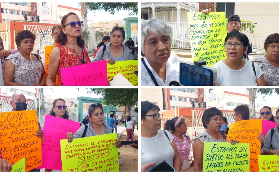 Exigen enfermeras ser jubiladas sin contratiempos