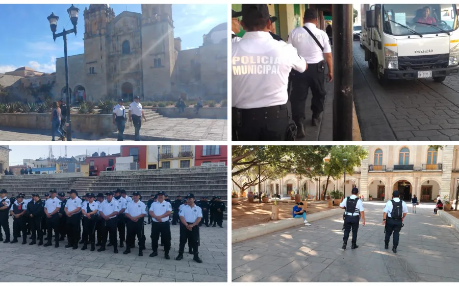 Con operativo "Turístico", la Secretaría de Seguridad Vecinal refuerza acciones en la ciudad de Oaxaca
