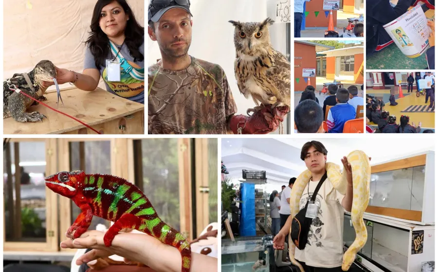 Ven este fin de semana a la UABJO y sorpréndete con animales exóticos