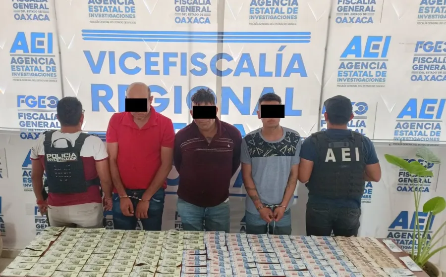 Detienen a tres en posesión de billetes falsos en la Costa