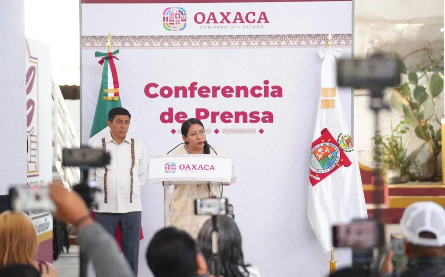 Gobernador de Oaxaca respalda el trabajo de Nancy Benítez en Santa Cruz Xoxocotlán
