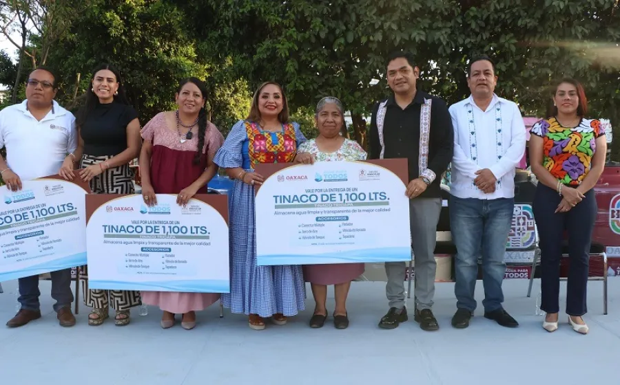 Llega programa estatal "Agua para todas y todos" a Santa Cruz Xoxocotlán