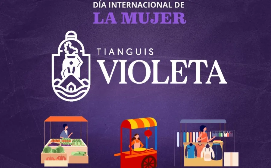 Con Tianguis Violeta se impulsará autonomía económica de vecinas de Oaxaca de Juárez