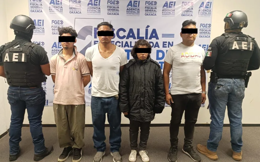 Vinculan a proceso a 4 por narcomenudeo tras cateo en Xoxocotlán