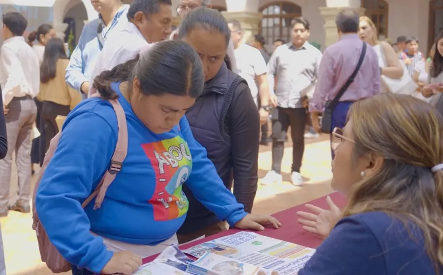 Feria del Empleo en Oaxaca de Juárez busca oportunidades labores para vecinas y vecinos