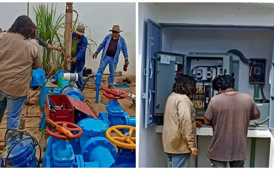 Trabaja Soapa para normalizar abasto de agua en zonas norte y oriente de la ciudad de Oaxaca