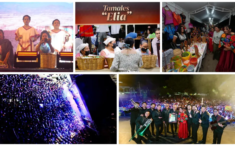 Santa Cruz Xoxocotlán celebra con éxito su segundo Martes de Brujas