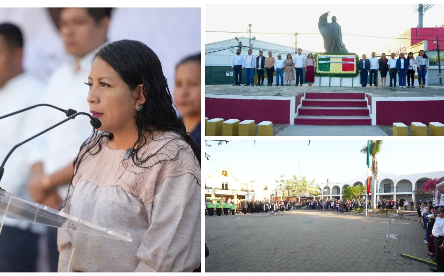 Destaca Xoxocotlán legado de Benito Juárez en el 219 aniversario de su natalicio