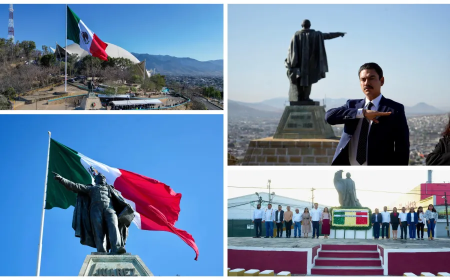 Cabildo de Oaxaca de Juárez conmemora el 219 Aniversario del Natalicio de Benito Juárez