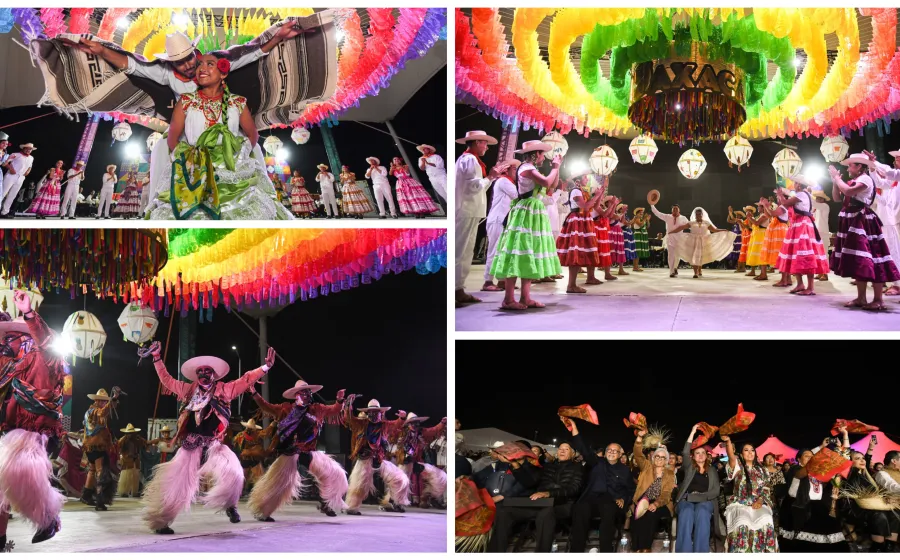 Deslumbra Guelaguetza en la Feria Nayarit 2025