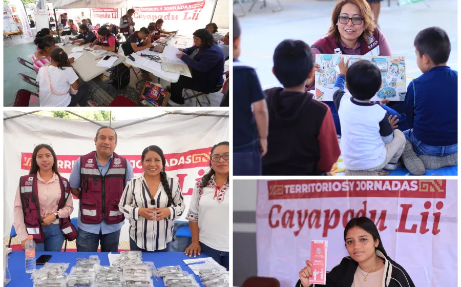 Avanza la atención del programa Cayapadu lii en Xoxocotlán