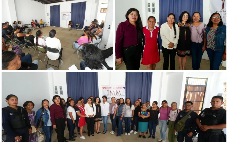 Gobierno de Xoxocotlán fortalece prevención de la violencia de género