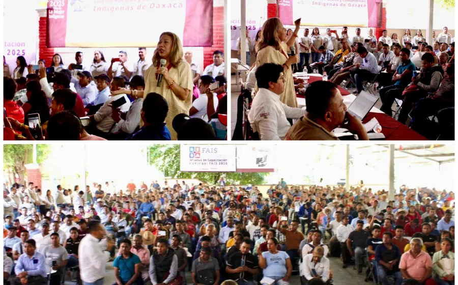Encabeza Nancy Ortiz reunión informativa con Pueblos y Comunidades Indígenas de Oaxaca