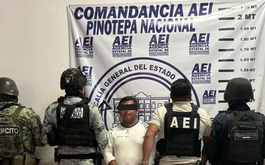 Lo detienen por parricidio cometido en Pinotepa de Don Luis