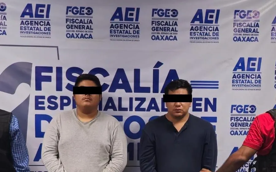 Fiscalía de Oaxaca ejecuta orden de aprehensión contra dos personas por homicidio cometido en la región del Istmo