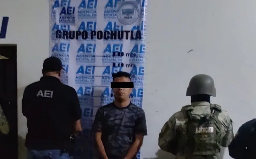 Catean domicilio en Candelaria Loxicha: detienen a una persona y aseguran drogas
