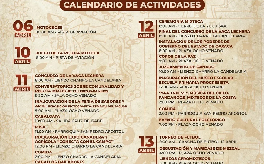 Con más de mil 600 años de historia, Villa de Tututepec se viste de fiesta