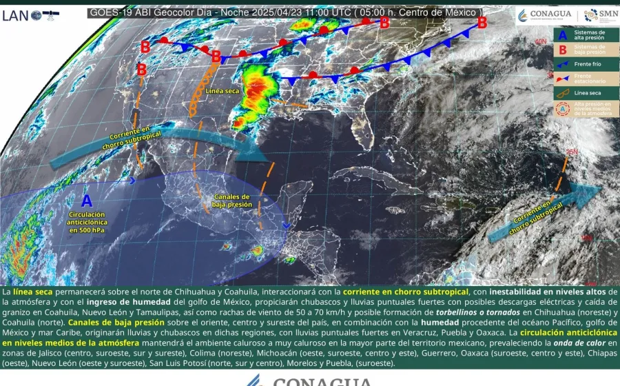 Pronostican temperaturas extremas en el suroeste, centro y este del territorio oaxaqueño