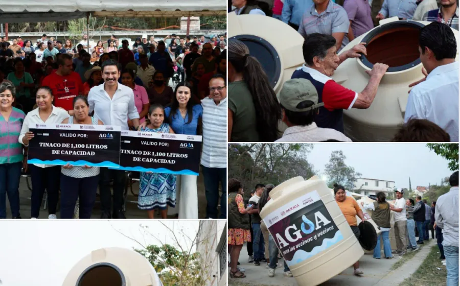Entrega Ray Chagoya de 400 Tinacos a familias del Ejido Guadalupe Victoria: Un paso más hacia la transformación