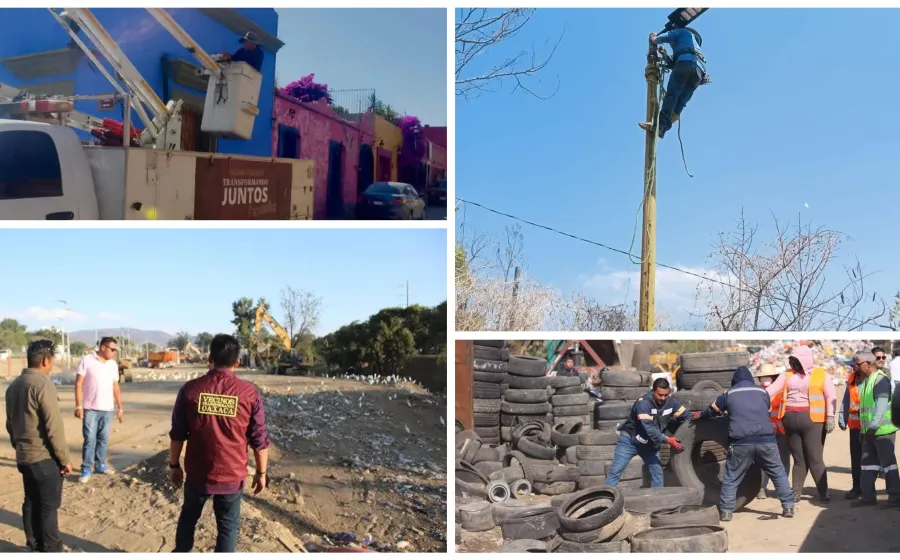 Mejoran Servicios Vecinales en Oaxaca de Juárez