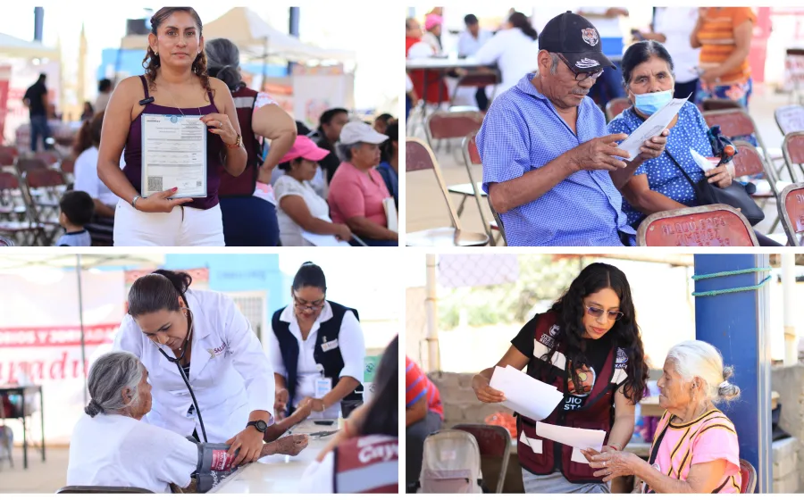 En Xoxocotlán, Jornadas Cayapadu Lii benefician a más de 17 mil personas