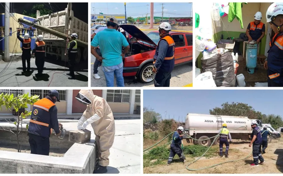 Gobierno juchiteco refuerza acciones de PC para garantizar la atención a la ciudadanía