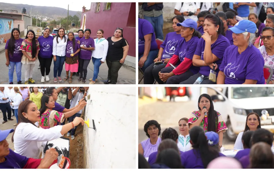 Calles de Arrazola cobrarán vida con murales pintados por Mujeres Artesanas por la Paz