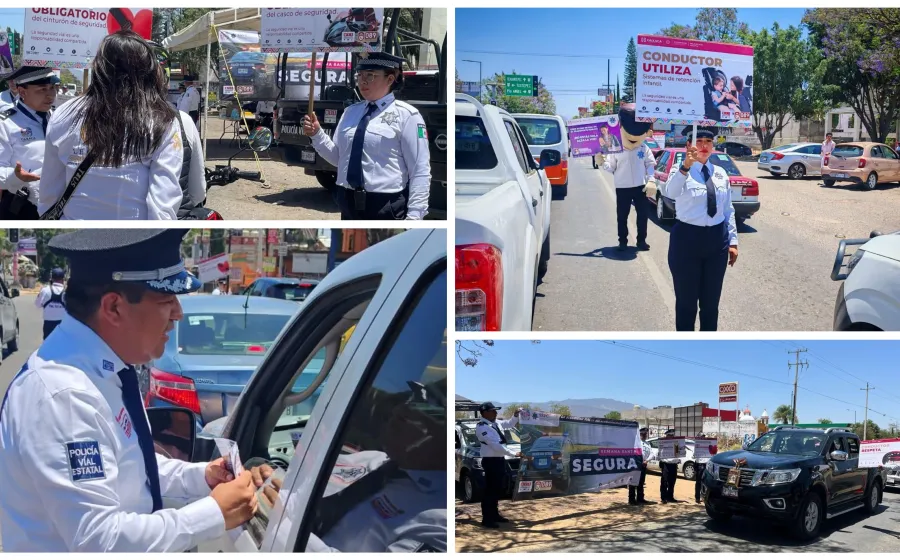 Refuerza Policía Vial Estatal acciones de concientización y seguridad durante Semana Santa