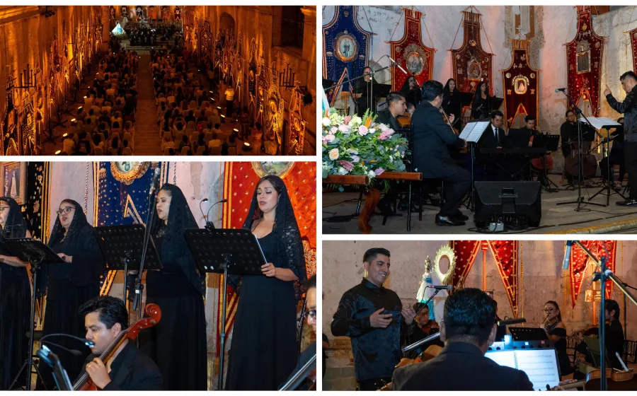 Concierto de música sacra llena de espiritualidad el corazón de Oaxaca