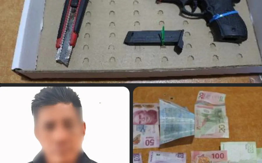 Policía Municipal detiene a una persona por el presunto delito de robo con violencia