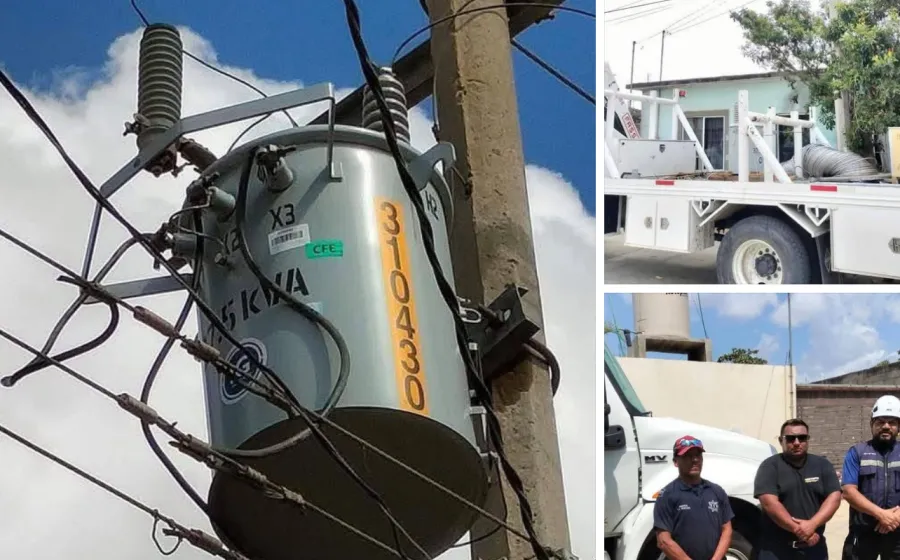 Gobierno de Juchitán restablece energía en La Ventosa