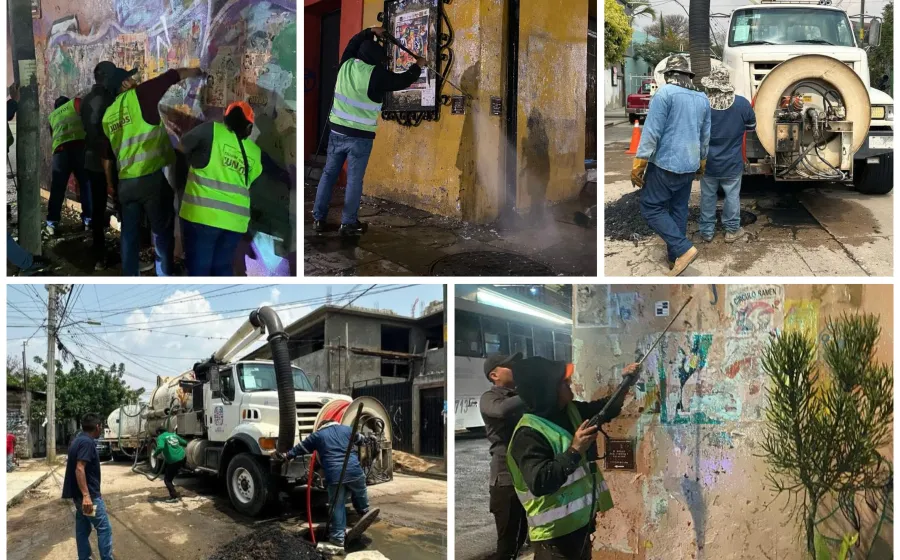 Impulsa Ray Chagoya acciones para un Centro Histórico limpio y funcional
