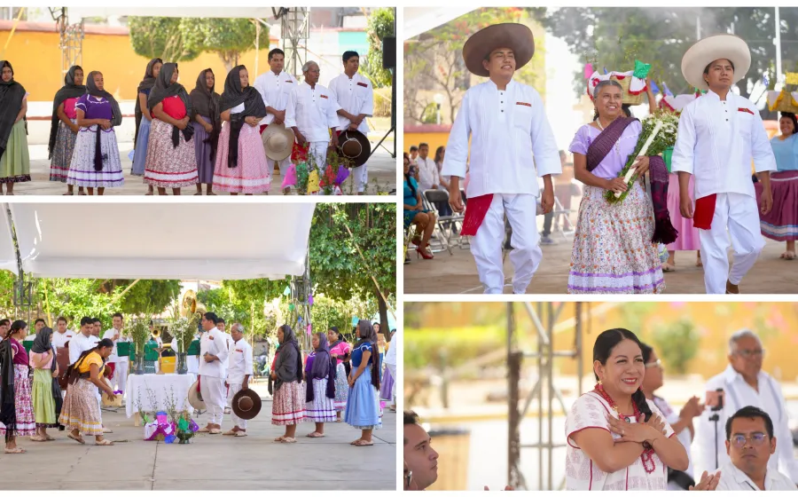 Con alegría y orgullo presenta Xoxocotlán a su delegación rumbo a la Guelaguetza 2025