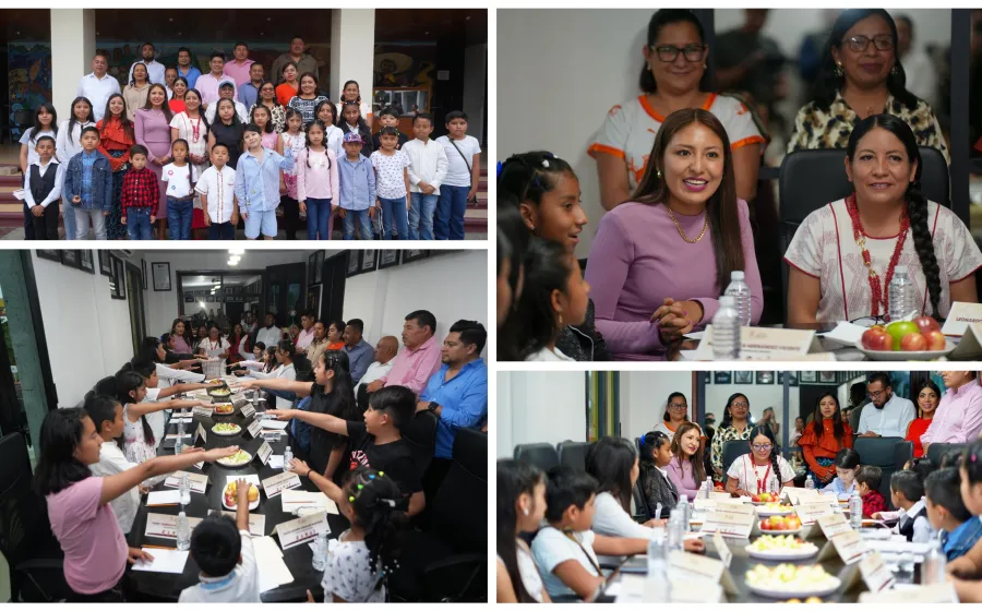 Xoxocotlán instala el primer Cabildo Infantil de 2025 en Oaxaca