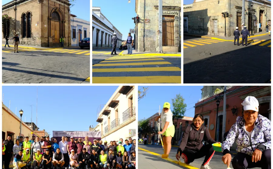 Tequio vecinal revitaliza el Centro Histórico con la fuerza ciudadana