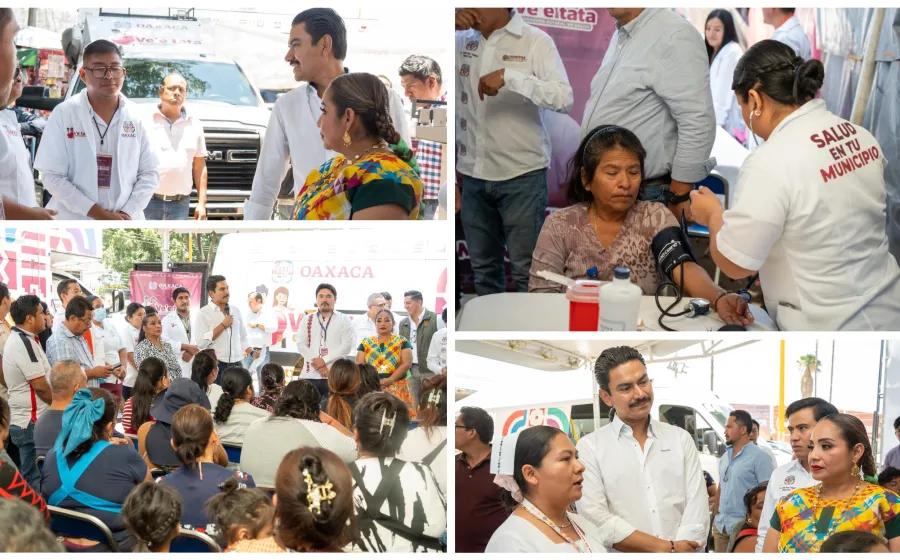 Inician Jornadas de Salud “Ve’e Tata” en Oaxaca de Juárez