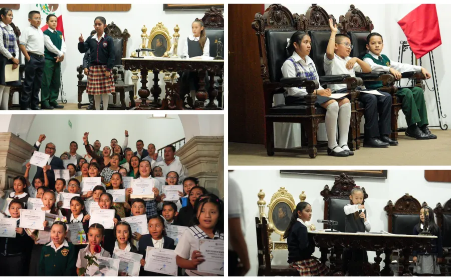 Oaxaca de Juárez celebra Cabildo Infantil 2025 en el Día de la Niña y el Niño