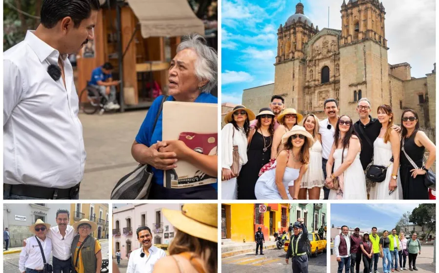 Presencia total del gobierno municipal durante Semana Santa 2025 en Oaxaca de Juárez