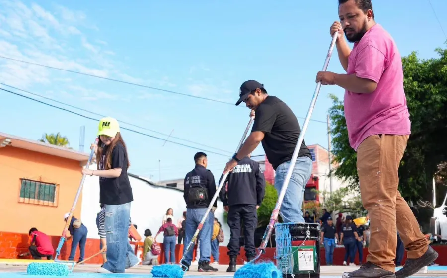 Con rescate de espacio deportivo se previene la inseguridad en la colonia Morelos