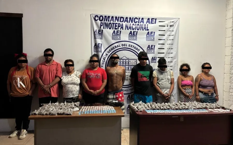Vinculación a proceso contra nueve personas por narcomenudeo
