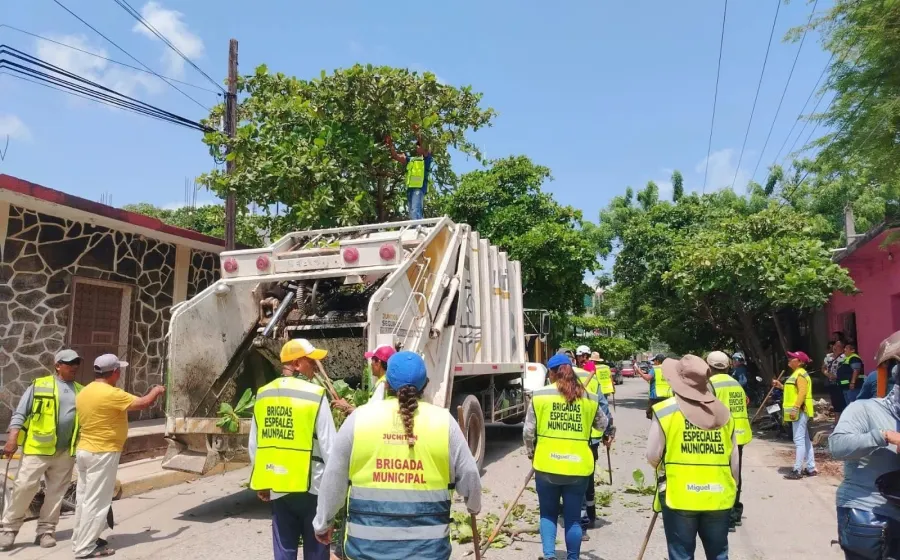 Brigadas municipales, fuerza permanente al servicio de Juchitán 