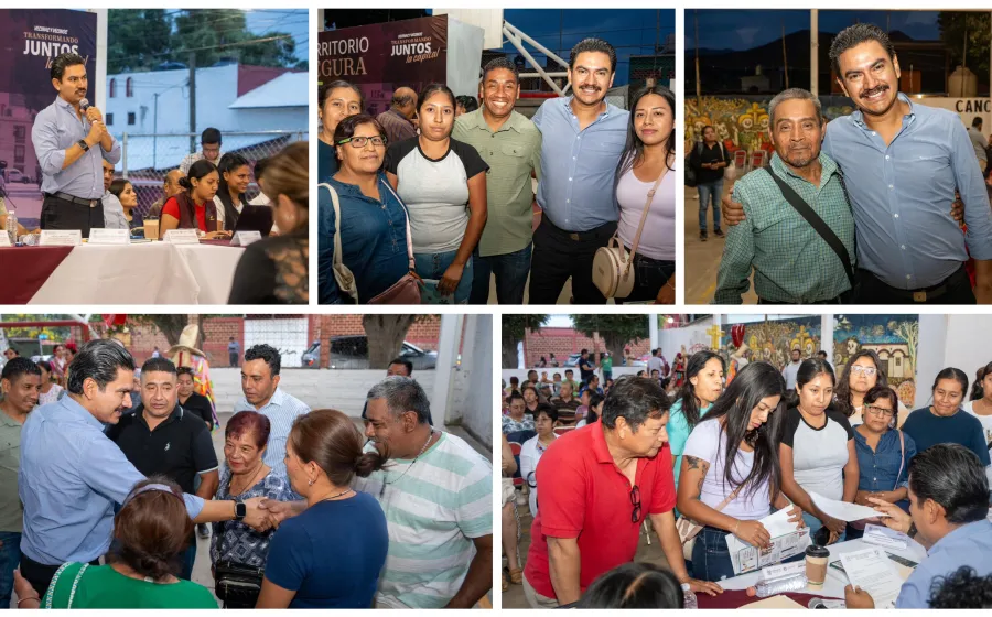 Ray Chagoya acuerda con Donají acciones clave para una agencia más segura y con mejores servicios