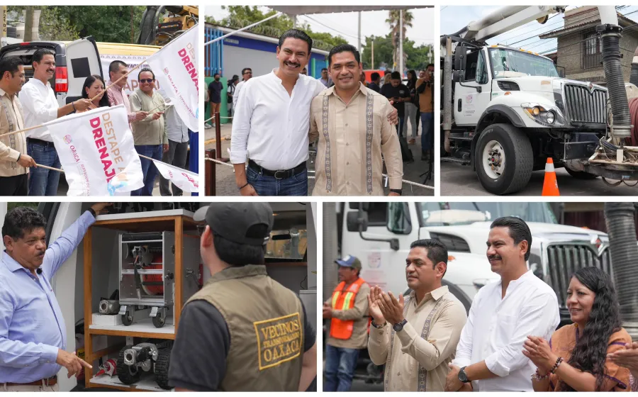 Llega el programa “Destape al Drenaje” para prevenir inundaciones y riesgos sanitarios en zona Metropolitana